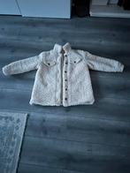 Wit creme teddy jas maat 134 / 140, Ophalen of Verzenden, Zo goed als nieuw, Jongen of Meisje, Jas