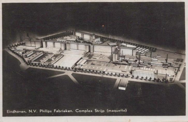 EINDHOVEN -1947 - PHILIPS - STRIJP S, Verzamelen, Ansichtkaarten | Nederland, Gelopen, Noord-Brabant, 1940 tot 1960, Verzenden