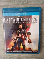 Blu-ray Marvel Captain Amerika the first avenger (+ dvd), Ophalen of Verzenden, Zo goed als nieuw, Actie