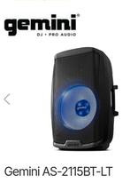 Gemini AS-2115BT-LT 2000W  - 2 stuks incl voet., Overige merken, Overige typen, Ophalen of Verzenden, Zo goed als nieuw