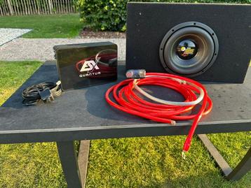 Subwoofer Bassface + ESXversterker - 500W RMS - complete set beschikbaar voor biedingen