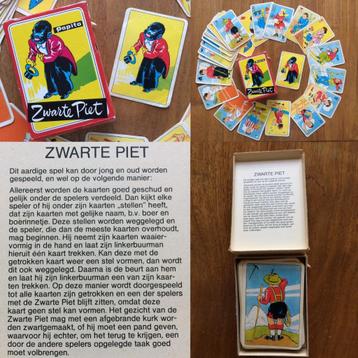 Zwarte Pieten oud Hollands kaartspel spel Papita vintage '50 beschikbaar voor biedingen