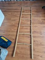 Bamboe Ladder - Decoratief & Functioneel, Doe-het-zelf en Verbouw, Ladders en Trappen, Ophalen of Verzenden, Minder dan 2 meter