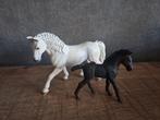 schleich merrie met veulen, Ophalen of Verzenden, Zo goed als nieuw, Paard, Beeldje of Figuurtje