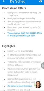 2 kaartjes zwemmen de scheg Deventer, Drie personen of meer