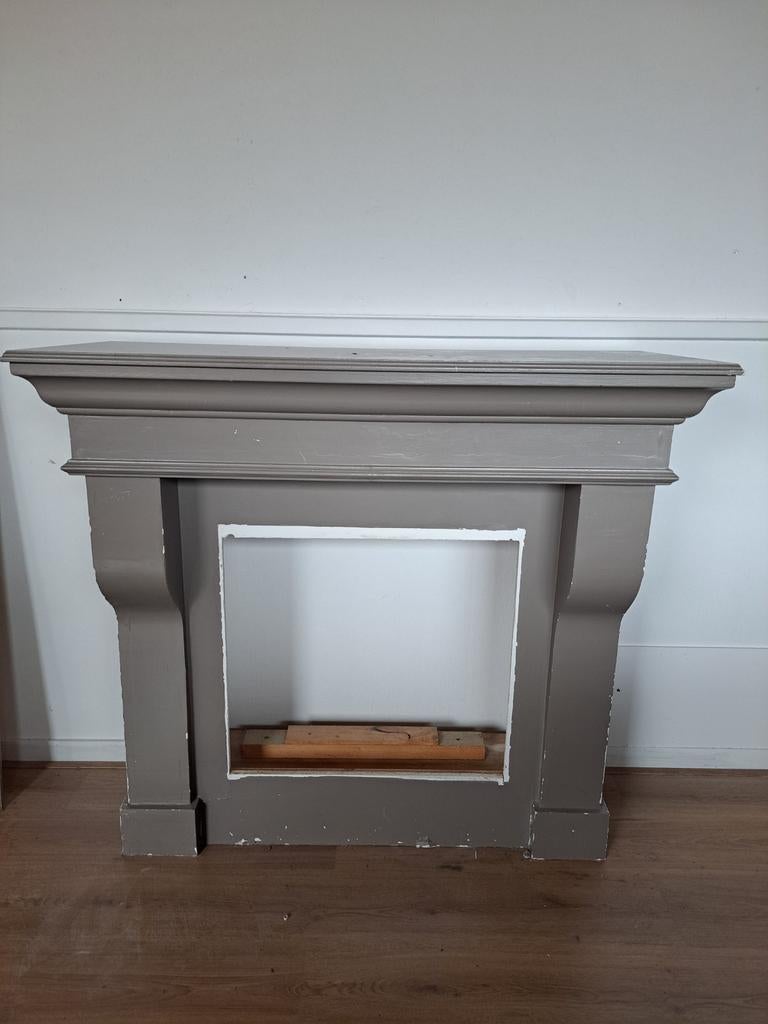 Ombouw Schouw, Huis en Inrichting, Haarden, Gebruikt, Elektrische haard, Ophalen