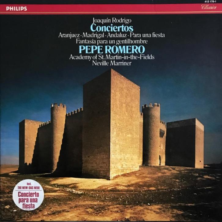 Rodrigo • Conciertos • Pepe Romero 3LP BOX, Cd's en Dvd's, Vinyl | Klassiek, Zo goed als nieuw, Classicisme, Kamermuziek, 12 inch