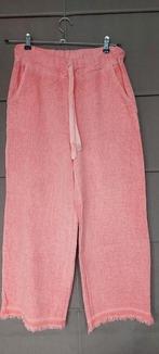 Luchtige zomerbroek met zakken. Moda Italia., Moda Italia, Verzenden, Maat 42/44 (L), Oranje