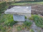 Betonnen tafel vierkant, Ophalen of Verzenden, Zo goed als nieuw, Rechthoekig
