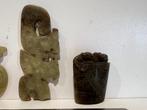 Jade sculpturen 5 stuks., Ophalen, Gebruikt
