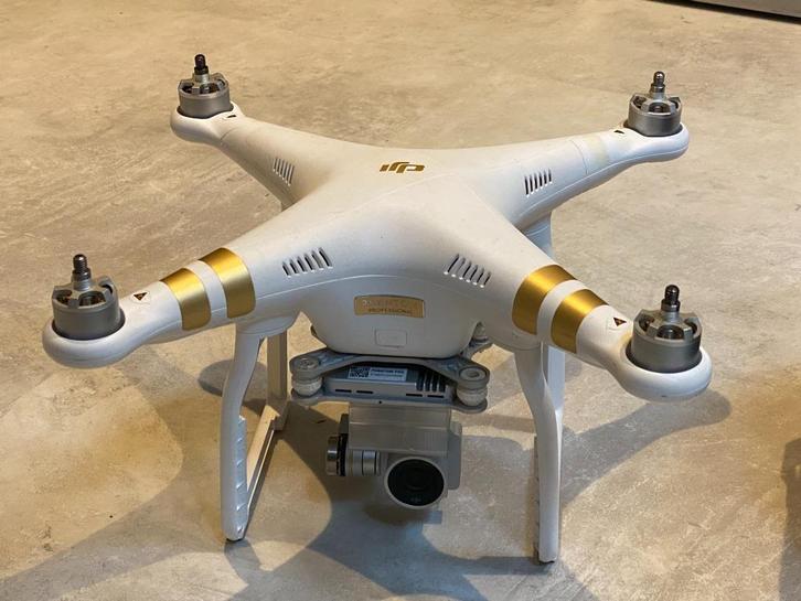 DJI Phantom 3 Professional - Compleet + Extra's, Audio, Tv en Foto, Drones, Gebruikt, Ophalen