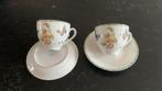 2x kop en schotel Fruit and Flower, Verzamelen, Ophalen of Verzenden, Zo goed als nieuw