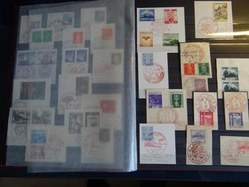 Japan verzameling met mooie stempels beschikbaar voor biedingen