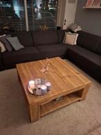 Steigerhouten Salontafel - 100x100x42 cm, Huis en Inrichting, Tafels | Salontafels, Ophalen, Gebruikt, 50 tot 100 cm, Vierkant