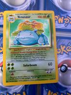 Venusaur Base Set Pokémon Kaart, Ophalen of Verzenden, Gebruikt, Losse kaart, Foil