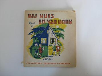 Bij huis en van Honk. Een nederlandse leesboek  beschikbaar voor biedingen