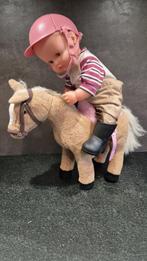 Baby Born My Cute Horse paard met ruiter pop. 5A13, Tweedehands verkoop, Tweedehands verkoop, Gebruikt, Ophalen of Verzenden