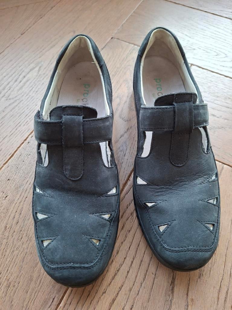 Waldlaufer damesschoenen maat 6 1/2 wijdte H, Kleding | Dames, Schoenen, Ophalen of Verzenden, Zo goed als nieuw, Blauw, Sneakers of Gympen