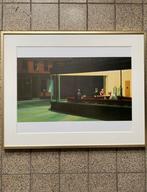 Edward Hopper print van schilderij Night Hawks 50 x 40 cm