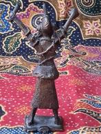 Zeldzaam antiek brons sjamaan beeldje uit India 8,2 cm., Antiek en Kunst, Ophalen of Verzenden