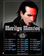 Twee kaartjes voor Marilyn Manson, Tickets en Kaartjes, Twee personen, November, Hard Rock of Metal