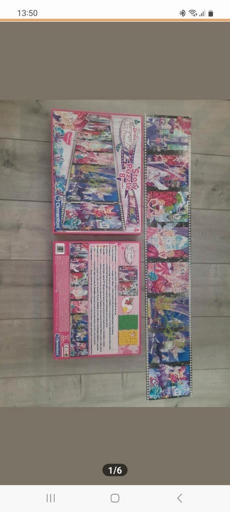 Barbie Mariposa Puzzel - 200 Stukjes - Zo Goed Als Nieuw, Ophalen of Verzenden, Zo goed als nieuw