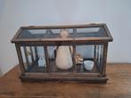 Oud Glazen Kastje - Planten/Decoratie, Ophalen of Verzenden