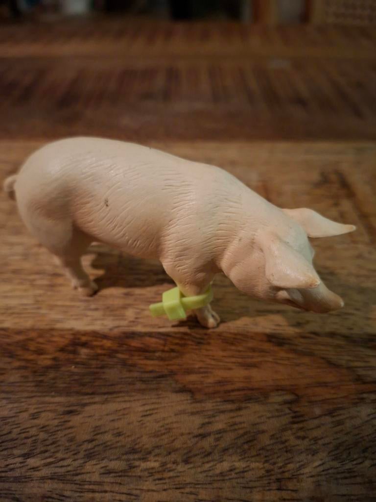 Schleich varken uit 2003, Ophalen of Verzenden, Zo goed als nieuw, Boerderijdier, Beeldje of Figuurtje
