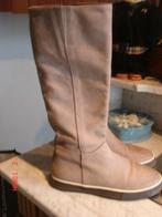 taupe echt leer laarzen Roberto D Angelo maat 36, Kleding | Dames, Schoenen, Hoge laarzen, Beige, Ophalen of Verzenden, Zo goed als nieuw