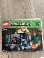 Lego Minecraft The Dungeon 21119, Kinderen en Baby's, Speelgoed | Duplo en Lego, Ophalen of Verzenden, Zo goed als nieuw, Complete set