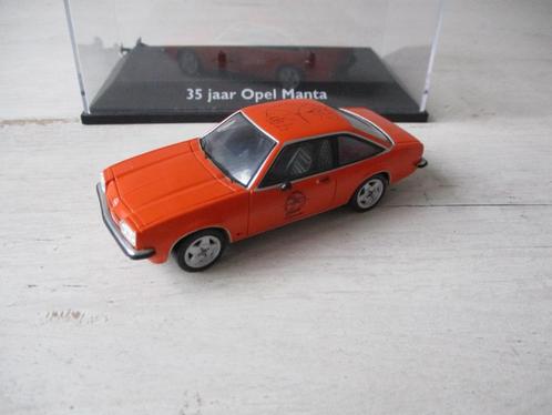 Schuco Opel Manta B Oranje Manta Club Nederland Schaal 1:43, Hobby en Vrije tijd, Modelauto's | 1:43, Nieuw, Auto, Schuco, Ophalen