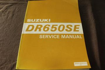 Suzuki DR650 SE 1996 motorcycle service manual DR 650  beschikbaar voor biedingen