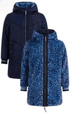 Meisjes reversible winterjas maat 92 NIEUW, Kinderen en Baby's, Nieuw, Meisje, Ophalen of Verzenden, Jas