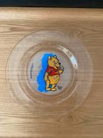 Winnie de Poeh Glas Bord. Vintage .Disney, Huis en Inrichting, Keuken | Servies, Verzenden, Nieuw, Glas, Bord(en)
