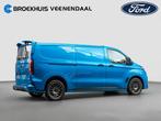 Ford Transit Custom 320 2.0 TDCI L2H1 MS-RT AWD, Auto's, Bestelauto's, Automaat, 4 cilinders, Blauw, Origineel Nederlands