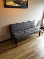 Bepurehome Rodeo Eetkamerbank bankje loods 5 - Zwart/Grijs, Huis en Inrichting, Banken | Bankstellen, Ophalen, Minder dan 75 cm