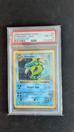 Base set Shadowless 6/102 Gyarados PSA 8, Ophalen, Zo goed als nieuw, Losse kaart