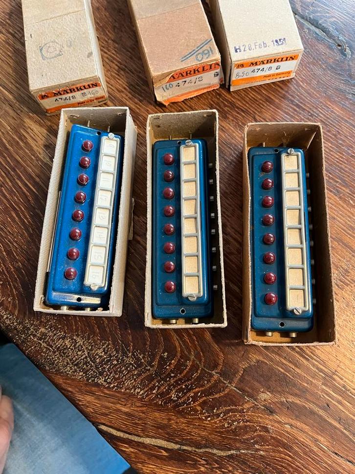 Marklin Wisselbediening Jaren 50, Hobby en Vrije tijd, Modeltreinen | H0, Zo goed als nieuw, Rails, Wisselstroom, Märklin, Analoog