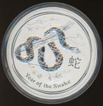 Lunar 2 - year of the snake - 10 oz 2013, Ophalen of Verzenden, Zilver