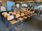 41 Eromes Stoelen/Schoolstoelen, Ophalen, Gebruikt, Bruin, Industrieel/Vintage