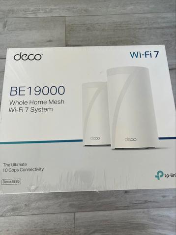 2 Pack met TP-Link Deco BE85 - Mesh WiFi 7 - WiFi Versterker beschikbaar voor biedingen