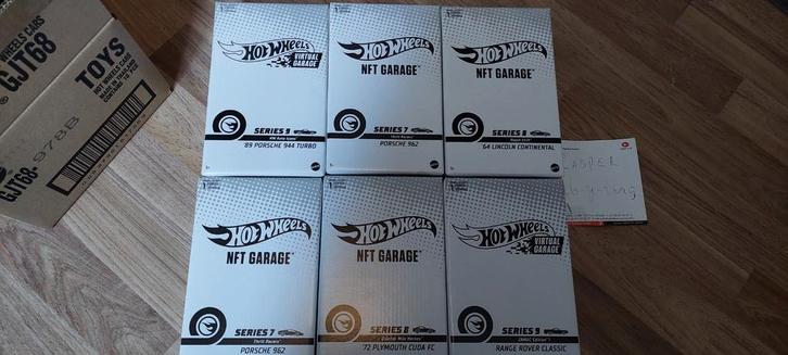 Hot wheels nft diverse modellen, Hobby en Vrije tijd, Modelauto's | Overige schalen, Nieuw, Auto, Ophalen of Verzenden
