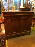 Biedermeier kast secretair met opstand, Ophalen