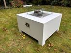 Forno Brann witte vuurtafel 80 x 80 x 50, Tuin en Terras, Ophalen, Zo goed als nieuw