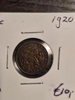 1920 Nederland 1 Cent - Wilhelmina, Postzegels en Munten, Munten | Nederland, Ophalen of Verzenden, Koningin Wilhelmina, 1 cent