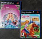 PS2 Set - Barbie als de Eilandprinses en Paardenavonturen, Avontuur en Actie, 1 speler, Ophalen of Verzenden, Zo goed als nieuw