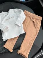 Prenatal shirtje met bijpassend broekje mt 56 nieuwstaat, Kinderen en Baby's, Babykleding | Maat 56, Ophalen of Verzenden, Jongetje