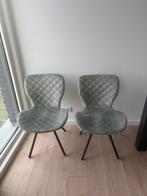 Lucca stoelen zachtgroen, Ophalen, Gebruikt, Overige kleuren, Twee