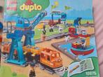 Duplo 10875 Goederentrein + 10882 Treinbaan, Kinderen en Baby's, Speelgoed | Duplo en Lego, Ophalen of Verzenden, Gebruikt, Complete set