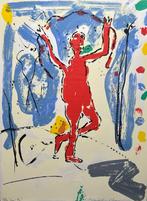 Zeefdruk Dominique Chan - San Pu, Antiek en Kunst, Kunst | Litho's en Zeefdrukken, Ophalen of Verzenden